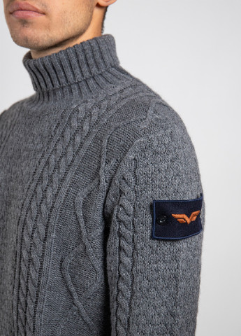 Серый зимний свитер Armata Di Mare