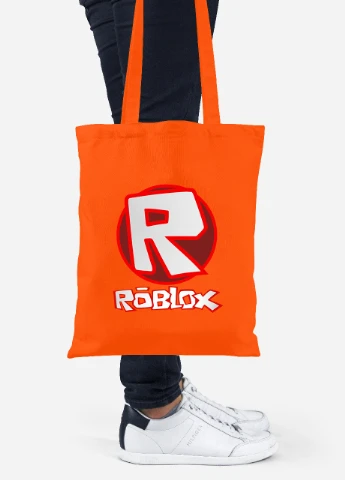 Эко сумка шопер Roblox (92102-1708-OG) оранжевая MobiPrint Lite (256920933)