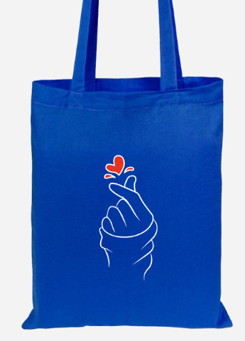 Еко-сумка шоппер БТС (BTS) (92102-1165-SK) голуба MobiPrint Lite (256921936)