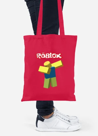 Эко сумка шопер Roblox (92102-1707-RD) красная MobiPrint Lite (256921414)