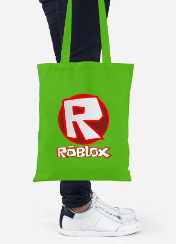 Эко сумка шопер Roblox (92102-1708-LM) салатовая MobiPrint Lite (256924735)