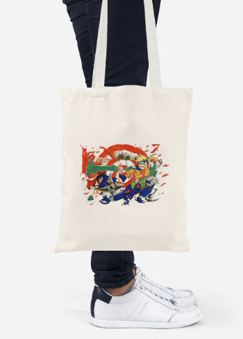 Эко сумка шопер Наруто (Naruto) (92102-3111-BG) бежевая MobiPrint lite (256920771)