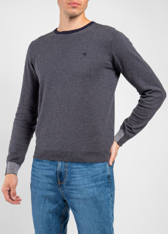 Серый демисезонный свитер Fred Mello