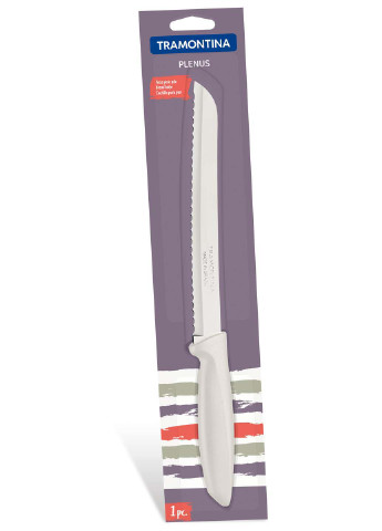 Ніж для хліба Plenus 203 мм Light grey Tramontina (256931613)