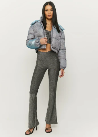 Комбінована демісезонна куртка Tally Weijl Formal Jackets - WOMEN WOVEN PADDED JACKET