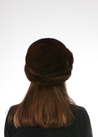 Жіночий зимовий норковий капелюх із цільного хутра Меховой Стиль зигзаг (256943227)