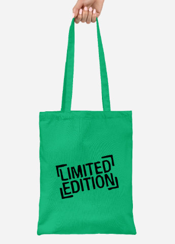 Эко сумка шопер Ограниченный выпуск (Limited Edition) (92102-3401-KG) зеленая MobiPrint lite (256944187)