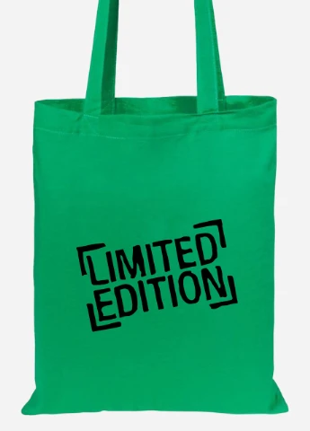 Еко-сумка шоппер Обмежений випуск (Limited Edition) (92102-3401-KG) зелена MobiPrint Lite (256944187)