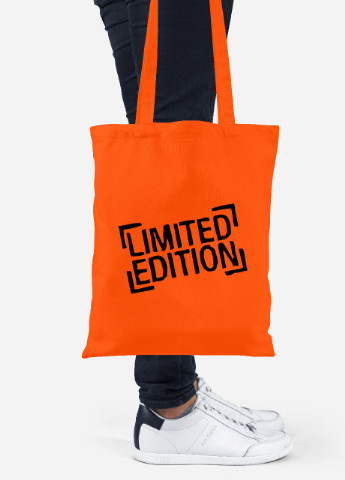 Эко сумка шопер Ограниченный выпуск (Limited Edition) (92102-3401-OG) оранжевая MobiPrint lite (256944461)