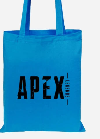 Еко-сумка шоппер Апекс ледженс лого(Apex Legends logo) (92102-3499-BL) синя MobiPrint Lite (256944927)