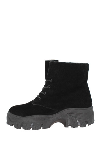 Зимние ботинки biz19-65859 черный Bizoni из натуральной замши