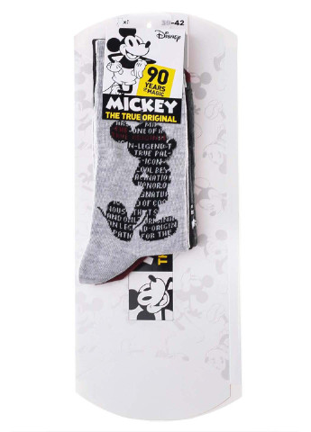 Шкарпетки Disney mickey writing in mickey mickey all over head mickey 3-pack (256963262)