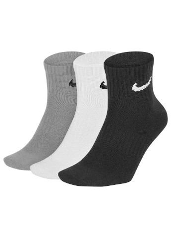 Носки Nike everyday lightweight ankle 3-pack (256963259)