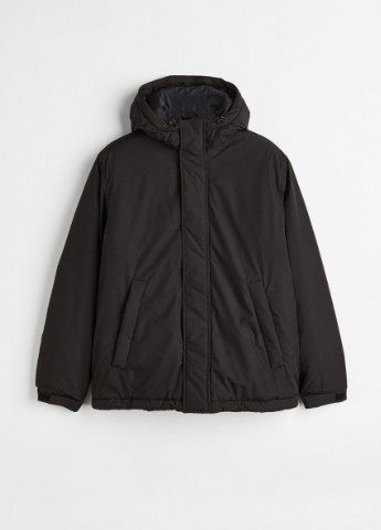 Черная демисезонная куртка демісезонна H&M 1093160001 Black
