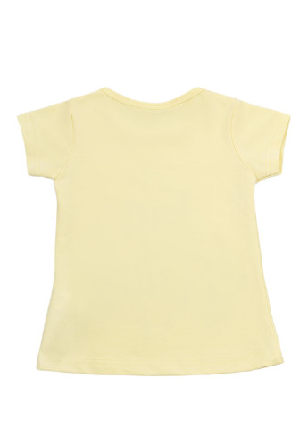 Желтая летняя футболка DENIZ
