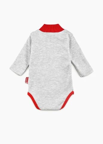 Сірий зимній боді Mini papi
