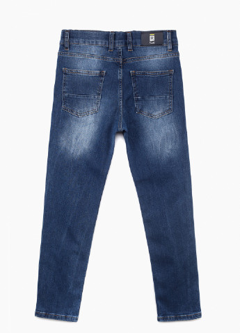 Синие демисезонные джинсы Redpolo
