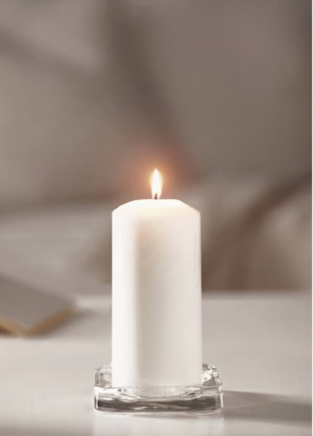 Свеча без аромата 14х6,8 см IKEA fenomen (256974882)
