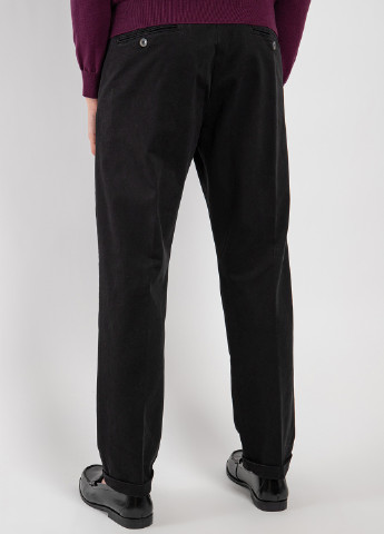 Черные кэжуал демисезонные брюки Harmont & Blaine