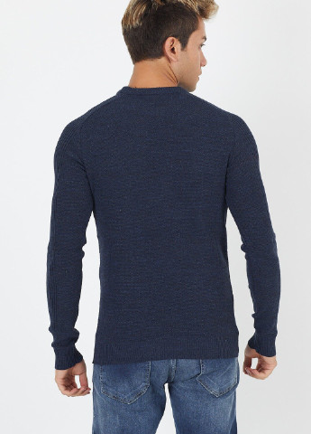 Темно-синий демисезонный свитер Figo