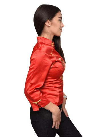 Красная демисезонная блуза Mtp