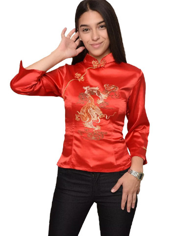 Червона демісезонна блуза Mtp