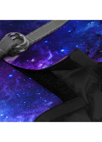 Шлея для собак м'який з QR-паспортом, малюнок "NASA21" S1 WAUDOG (257049313)