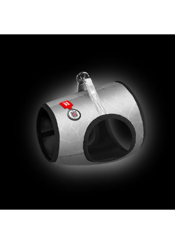 Шлея для собак м'який з QR-паспортом, світловідбиваючий XS3 WAUDOG (257045784)