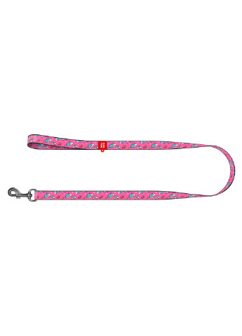 Поводок для собак нейлоновый рисунок "Единороги" 122х2 см WAUDOG (257050162)