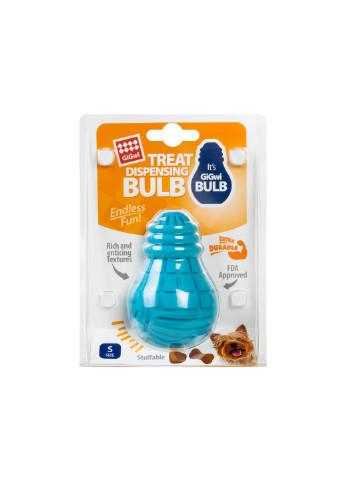 Игрушка для собак Лампочка резиновая 9 см GiGwi (257049740)