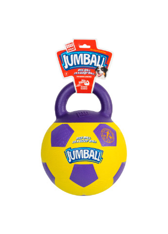 Игрушка для собак Мяч футбольный с ручкой 26 см GiGwi (257049737)