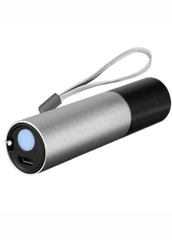 Ручной аккумуляторный фонарь 2в1 с USB зарядкой BL 1501 с боковым светом и кейсом Серый VTech (257043047)