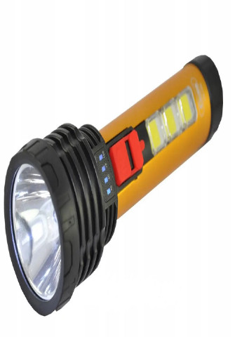 Ручной фонарь аккумуляторный C 60 светодиодный Золотой VTech (257043048)