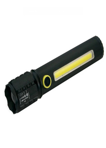 Ручной аккумуляторный фонарь 2в1 с USB зарядкой BL C72 с боковым светом и кейсом VTech (257033293)