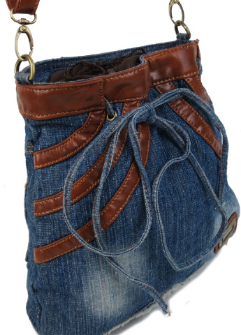 Молодіжна джинсова сумка у формі жіночої спідниці 28х24х8 см FASHION JEANS (257048451)