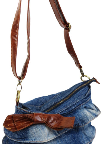 Женская джинсовая сумка 33х26х10 см FASHION JEANS (257048452)