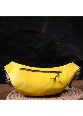 Кожаная сумка-бананка 30х13х7 см Grande Pelle (257045496)