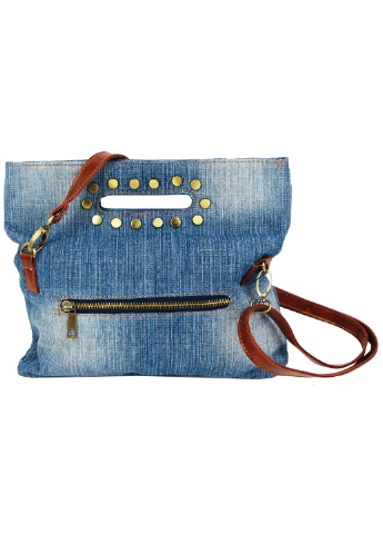 Женская джинсовая сумка небольшого размера 29х25х2 см FASHION JEANS (257045480)