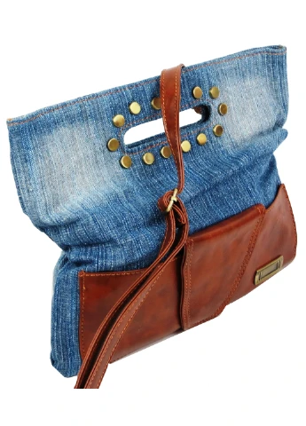 Женская джинсовая сумка небольшого размера 29х25х2 см FASHION JEANS (257045480)