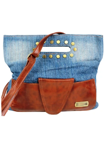 Женская джинсовая сумка небольшого размера 29х25х2 см FASHION JEANS (257045480)