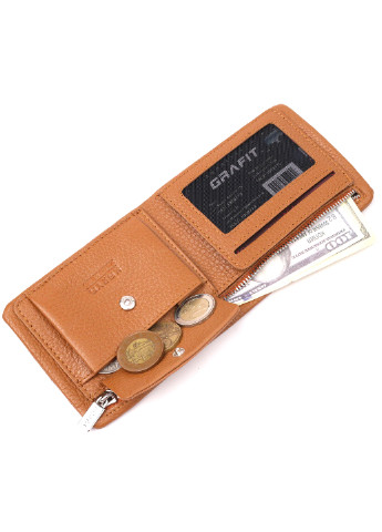 Мужское кожаное портмоне 11,5х9,2х2 см Karya (257050722)