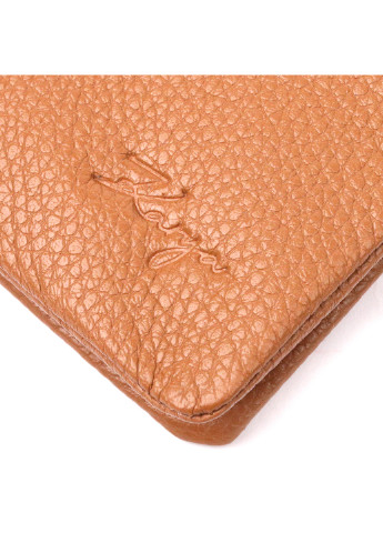 Мужское кожаное портмоне 11,5х9,2х2 см Karya (257050722)