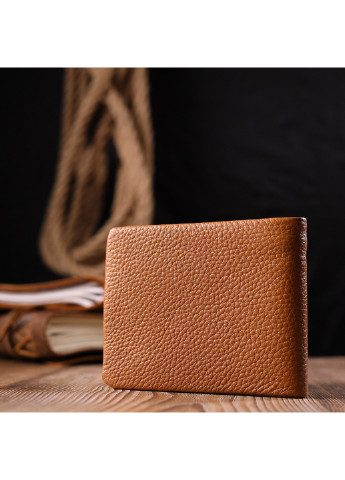 Мужское кожаное портмоне 11,5х9,2х2 см Karya (257050722)