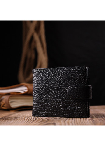 Мужской кожаный кошелек 11,5х9,5х2 см Karya (257048736)