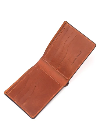 Чоловічий шкіряний гаманець 11,5х9х1 см Grande Pelle (257049510)
