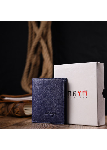 Мужской кожаный кошелек 8,5х10х1 см Karya (257048733)