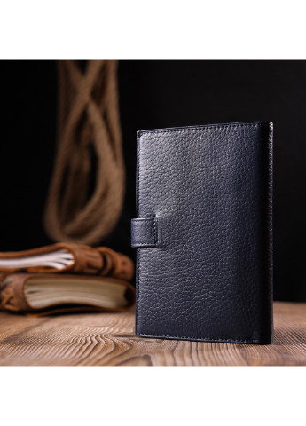 Чоловічий шкіряний портмоне 10,5х15,5х2 см Karya (257047415)