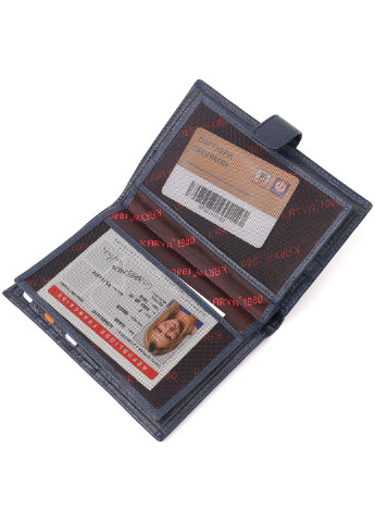 Чоловічий шкіряний портмоне 10,5х15,5х2 см Karya (257047415)