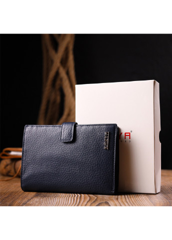 Чоловічий шкіряний портмоне 10,5х15,5х2 см Karya (257047415)
