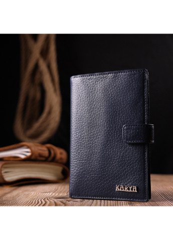 Чоловічий шкіряний портмоне 10,5х15,5х2 см Karya (257047415)